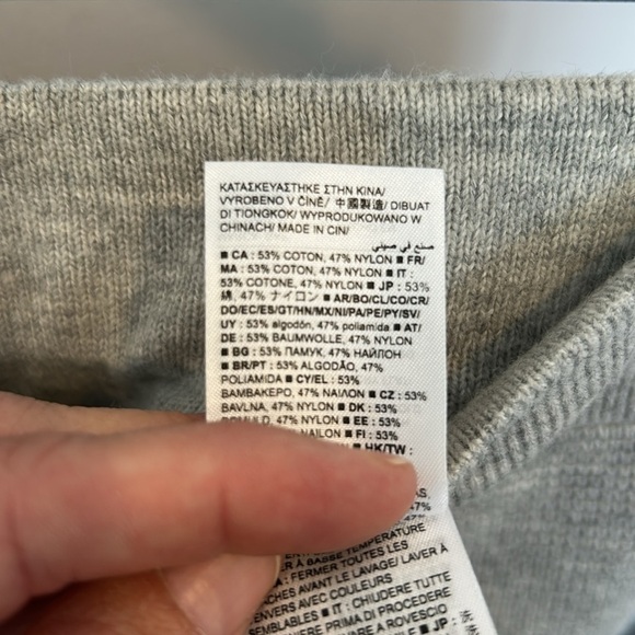 GAP Cashsoft Waggle Drawstring Jogger NWT Grey - Picture 12 of 13